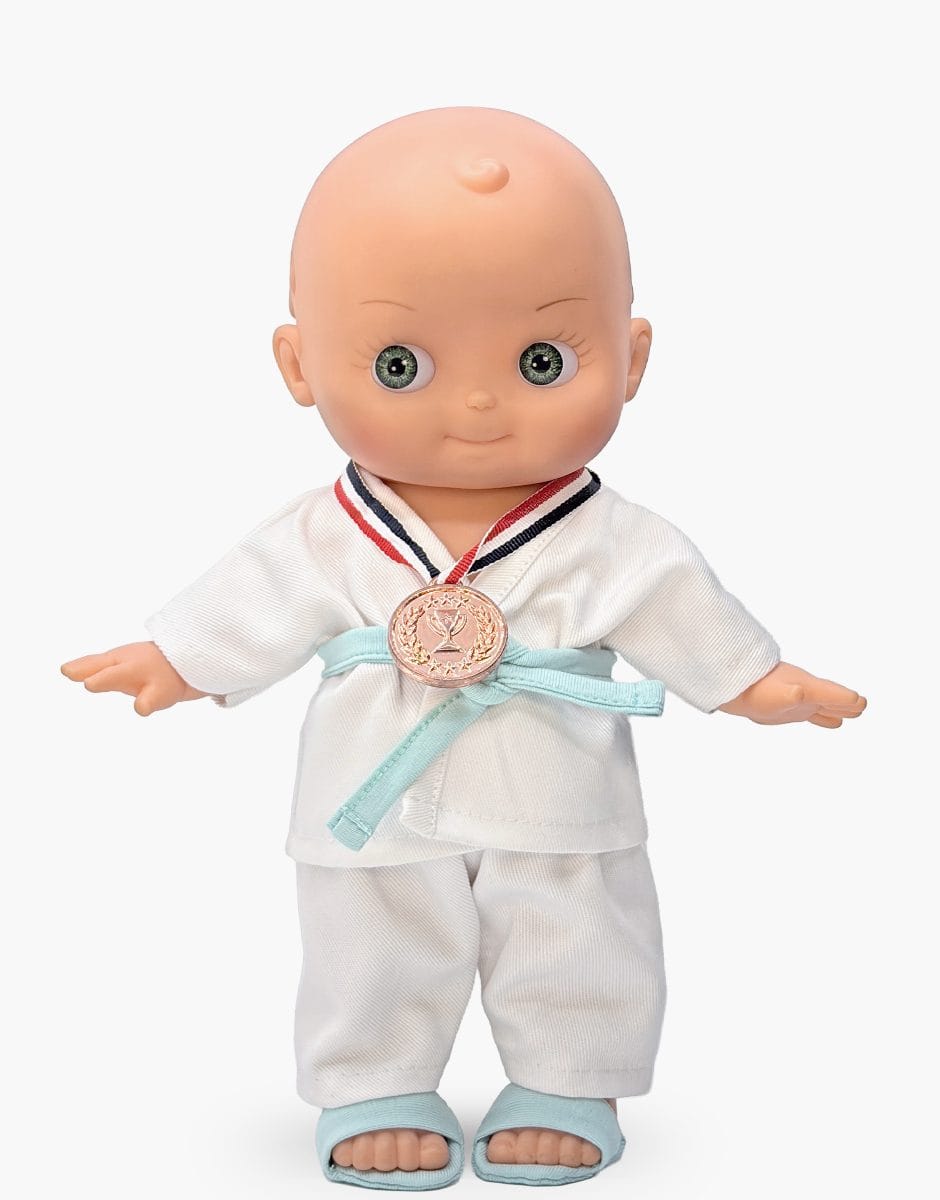 Zebulon Mini Panchas Doll - Judo Outfit Minikane Lil Tulips
