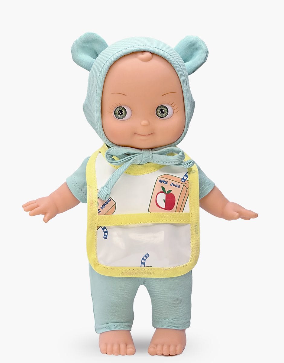 Zebulon Mini Panchas Doll - Mint Mouse Outfit Minikane Lil Tulips
