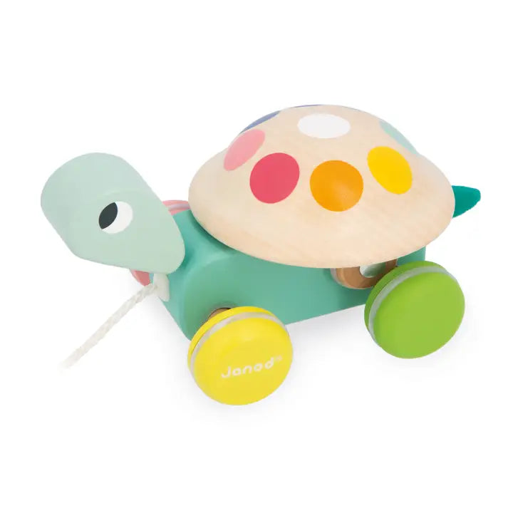 Zigolos Pull-Along Turtle Janod Lil Tulips