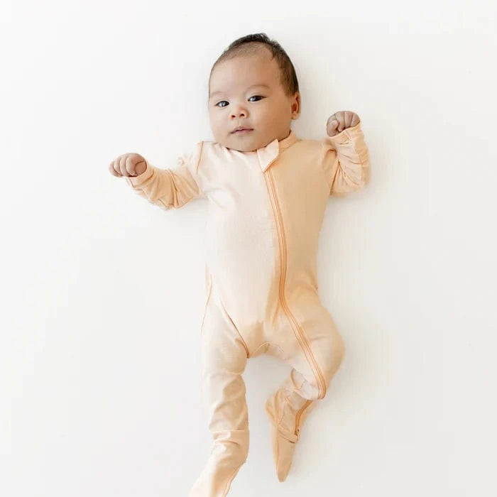 Zippered Footie in Canyon Kyte Baby Lil Tulips