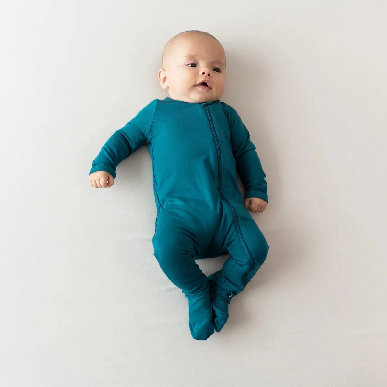 Zippered Footie in Loch Kyte Baby Lil Tulips