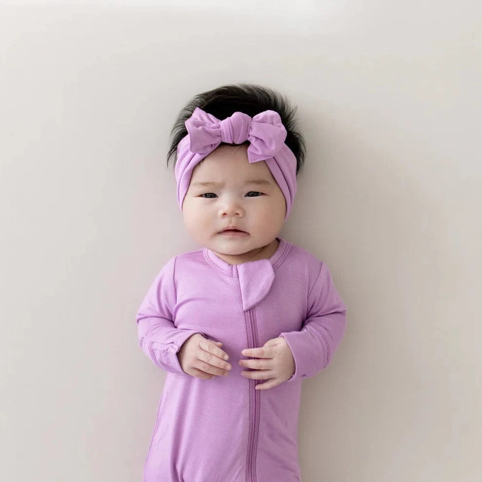 Zippered Footie in Poi Kyte Baby Lil Tulips
