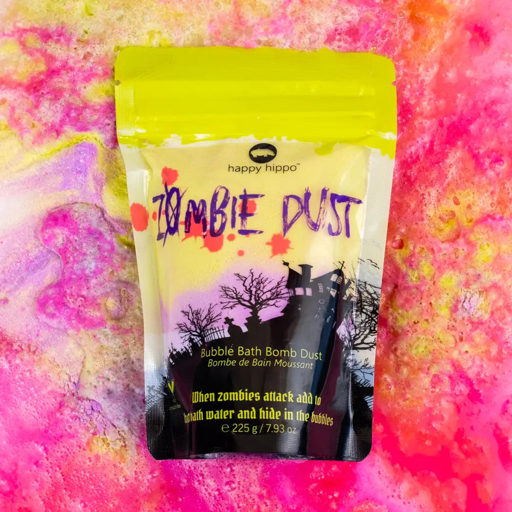 Zombie Dust - Bubble Bath Bomb Dust Happy Hippo Bath Lil Tulips