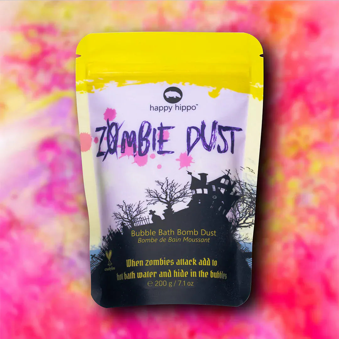 Zombie Dust - Bubble Bath Bomb Dust Happy Hippo Bath Lil Tulips