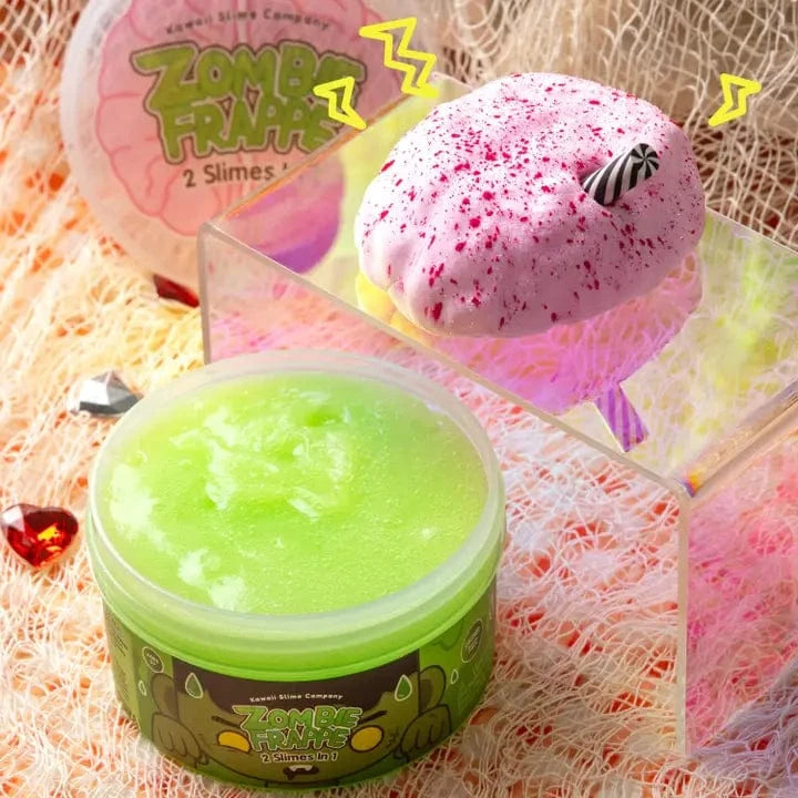 Zombie Frappe 2 Slimes in 1 Kawaii Slime Company Final Sale Lil Tulips