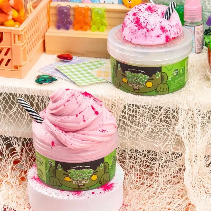 Zombie Frappe 2 Slimes in 1 Kawaii Slime Company Final Sale Lil Tulips