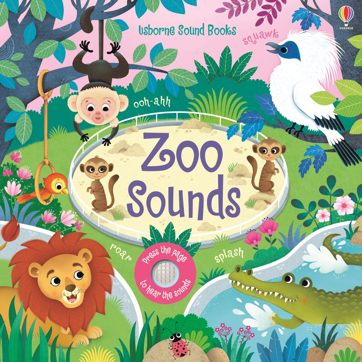 Zoo Sounds — Usborne book cover
