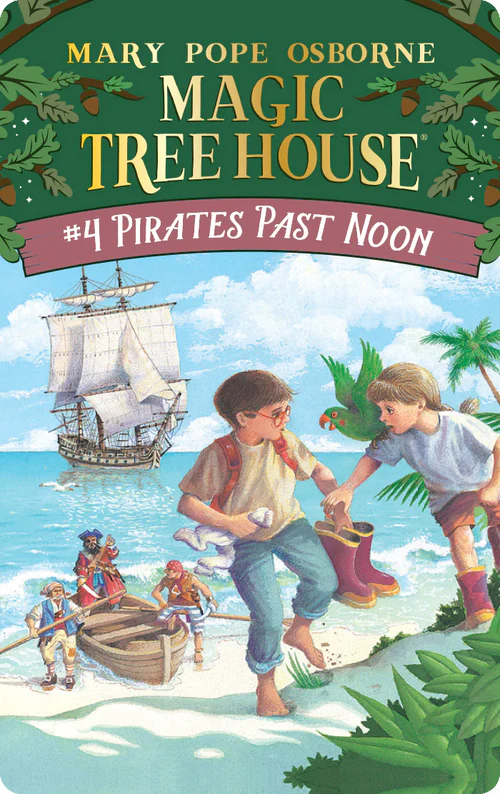 The Magic Tree House Collection - 8 Audiobook Cards
