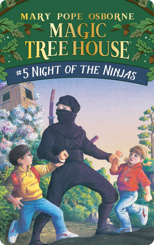 The Magic Tree House Collection - 8 Audiobook Cards