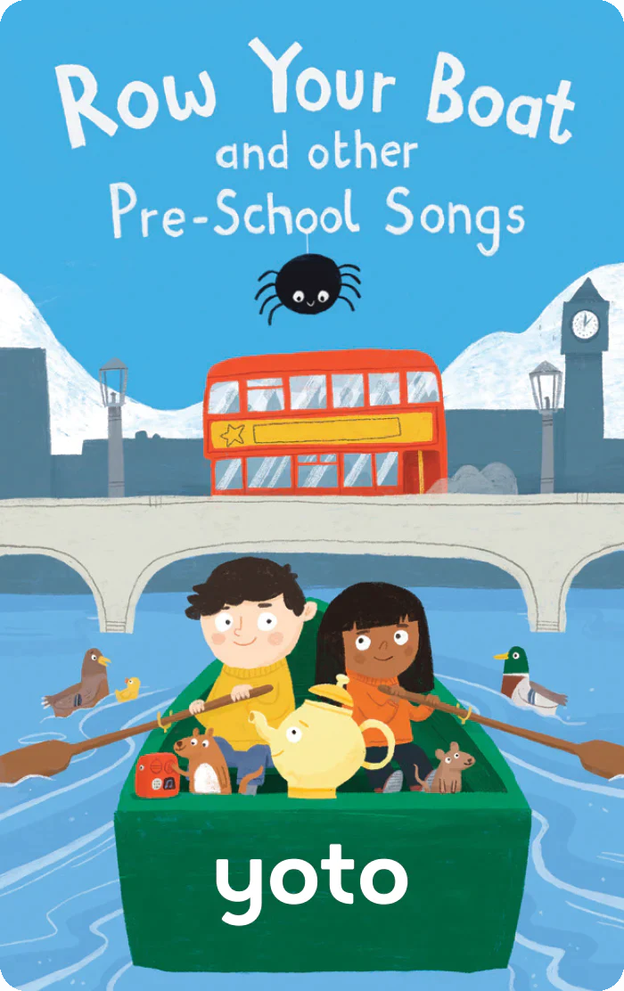 Row Your Boat and other Pre-School Songs - Audiobook Card