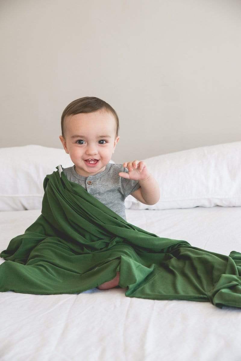 Alder Knit Swaddle Blanket Copper Pearl Lil Tulips