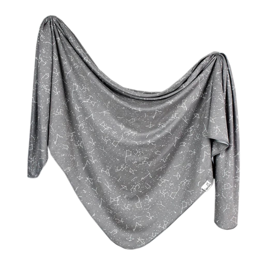 Astro Knit Swaddle Blanket Copper Pearl Lil Tulips