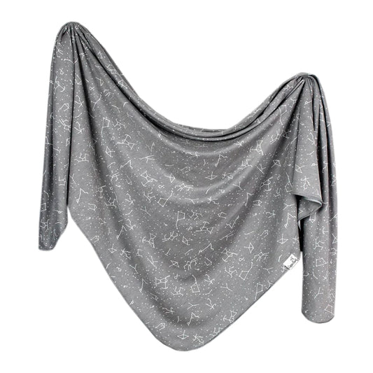 Astro Knit Swaddle Blanket Copper Pearl Lil Tulips