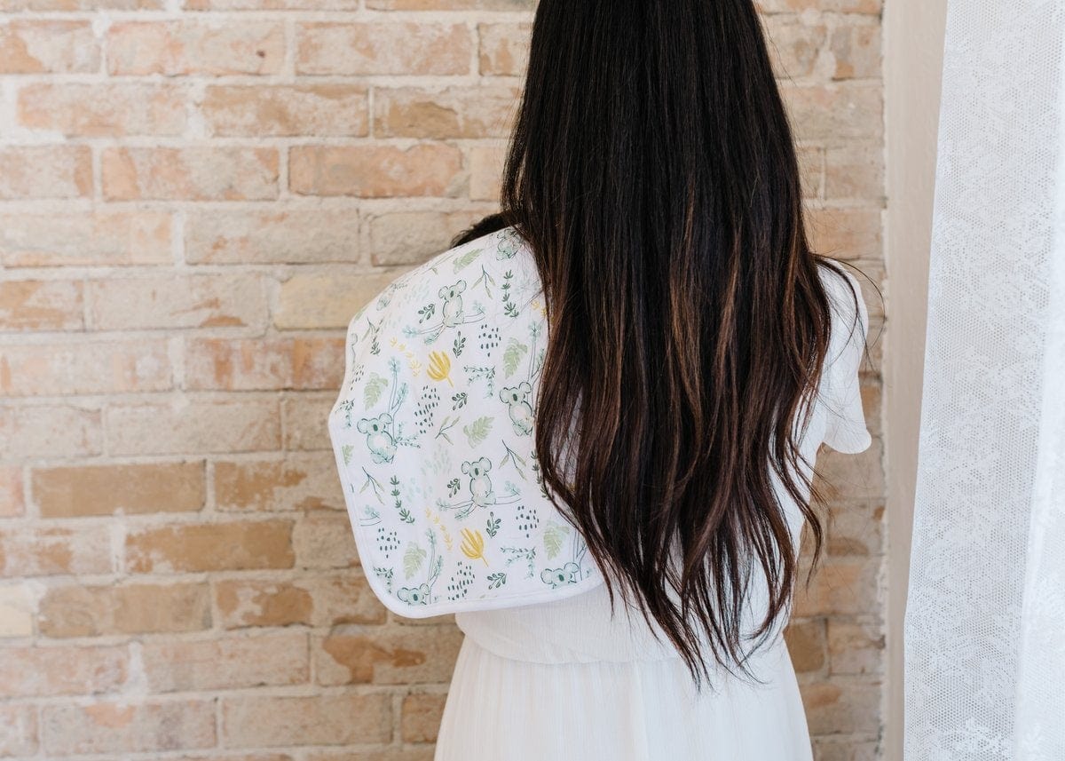 Aussie Burp Cloth Set Copper Pearl Lil Tulips