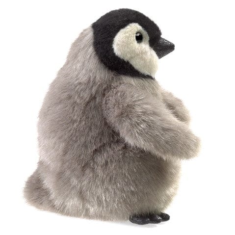 Baby Emperor Penguin Hand Puppet Folkmanis Puppets Folkmanis Puppets Lil Tulips