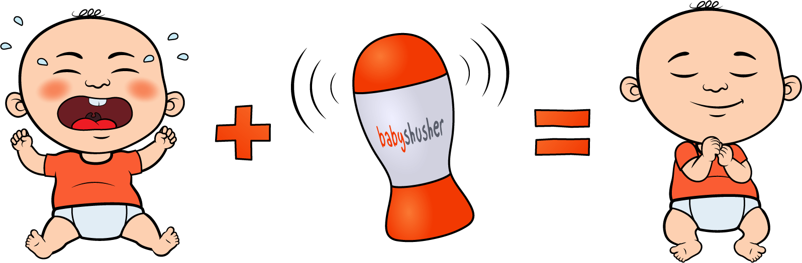 Baby Shusher 'the sleep miracle' Noise Machine Default Baby Shusher Baby Shusher Lil Tulips