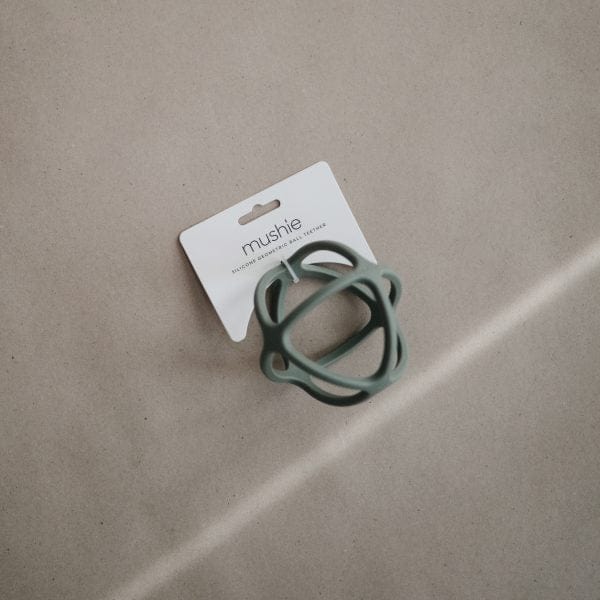 Ball Teether (Dried Thyme) Mushie Lil Tulips