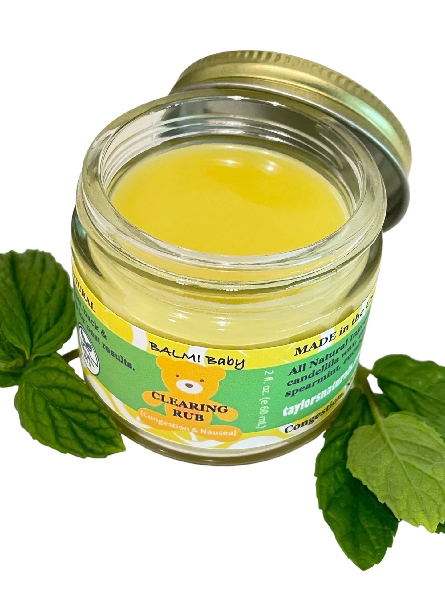 BALM! Baby - Clearing Rub (Eucalyptus) - 2oz. BALM! Baby BALM! Baby Lil Tulips