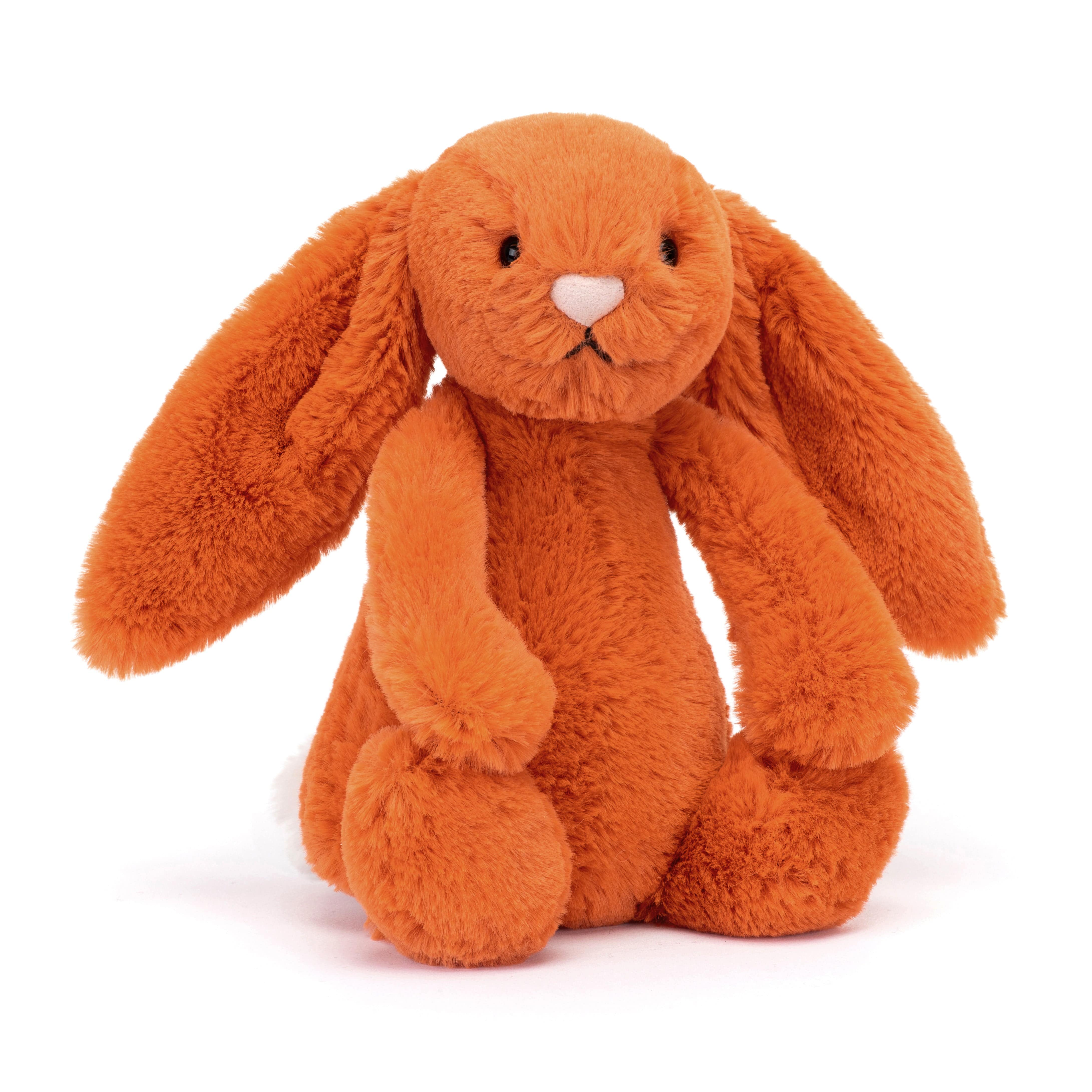 JellyCat Bashful Tangerine Bunny Small Lil Tulips