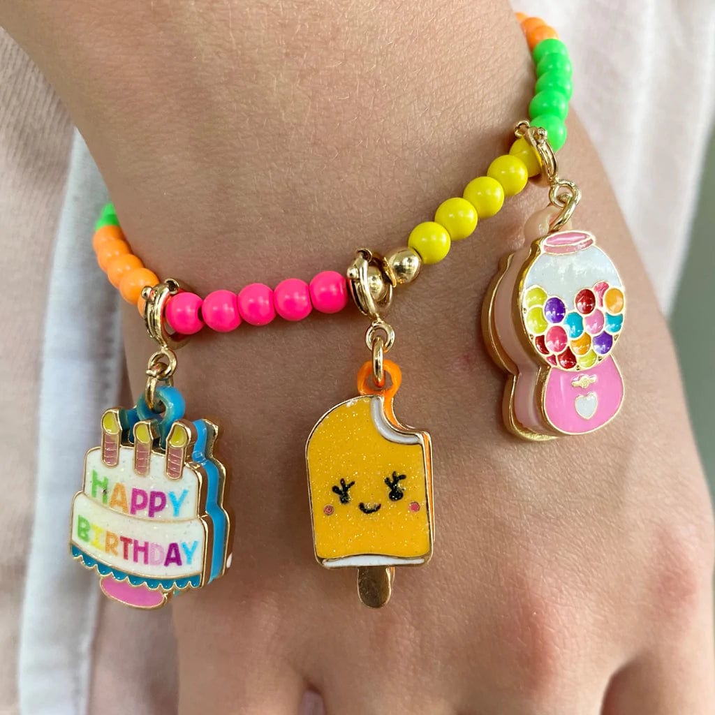 Birthday Cake Charm Charm It! Bracelets Lil Tulips
