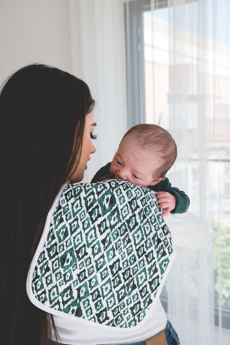 Bison Burp Cloth Set Copper Pearl Lil Tulips
