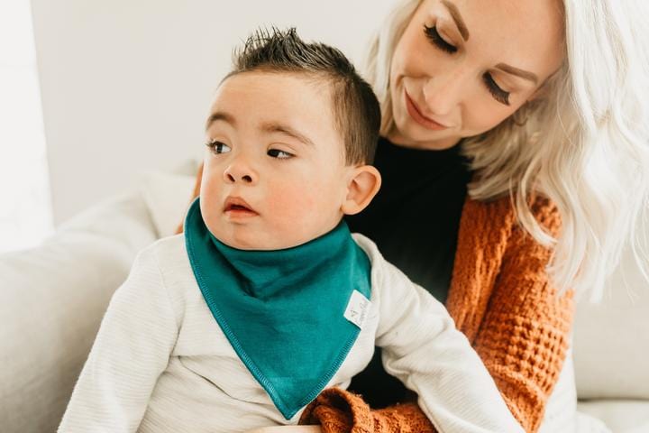 Blaze Bandana Bibs Copper Pearl Lil Tulips