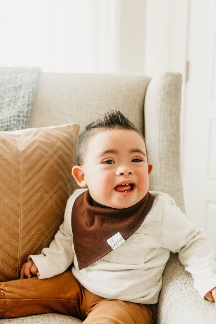 Blaze Bandana Bibs Copper Pearl Lil Tulips