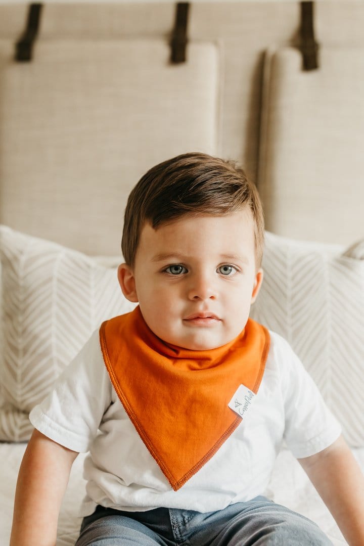 Blaze Bandana Bibs Copper Pearl Lil Tulips