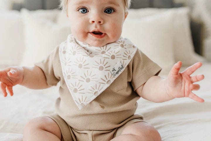 Bliss Baby Bandana Bibs Copper Pearl Lil Tulips