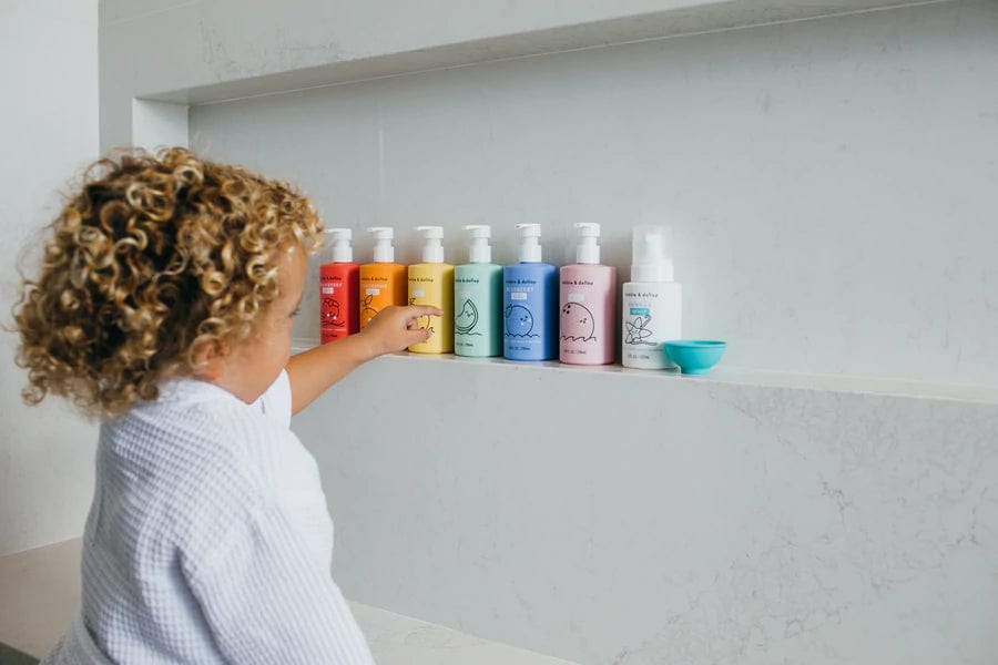 Blueberry - Shampoo, Body Wash & Bubble Bath Dabble & Dollop Lil Tulips