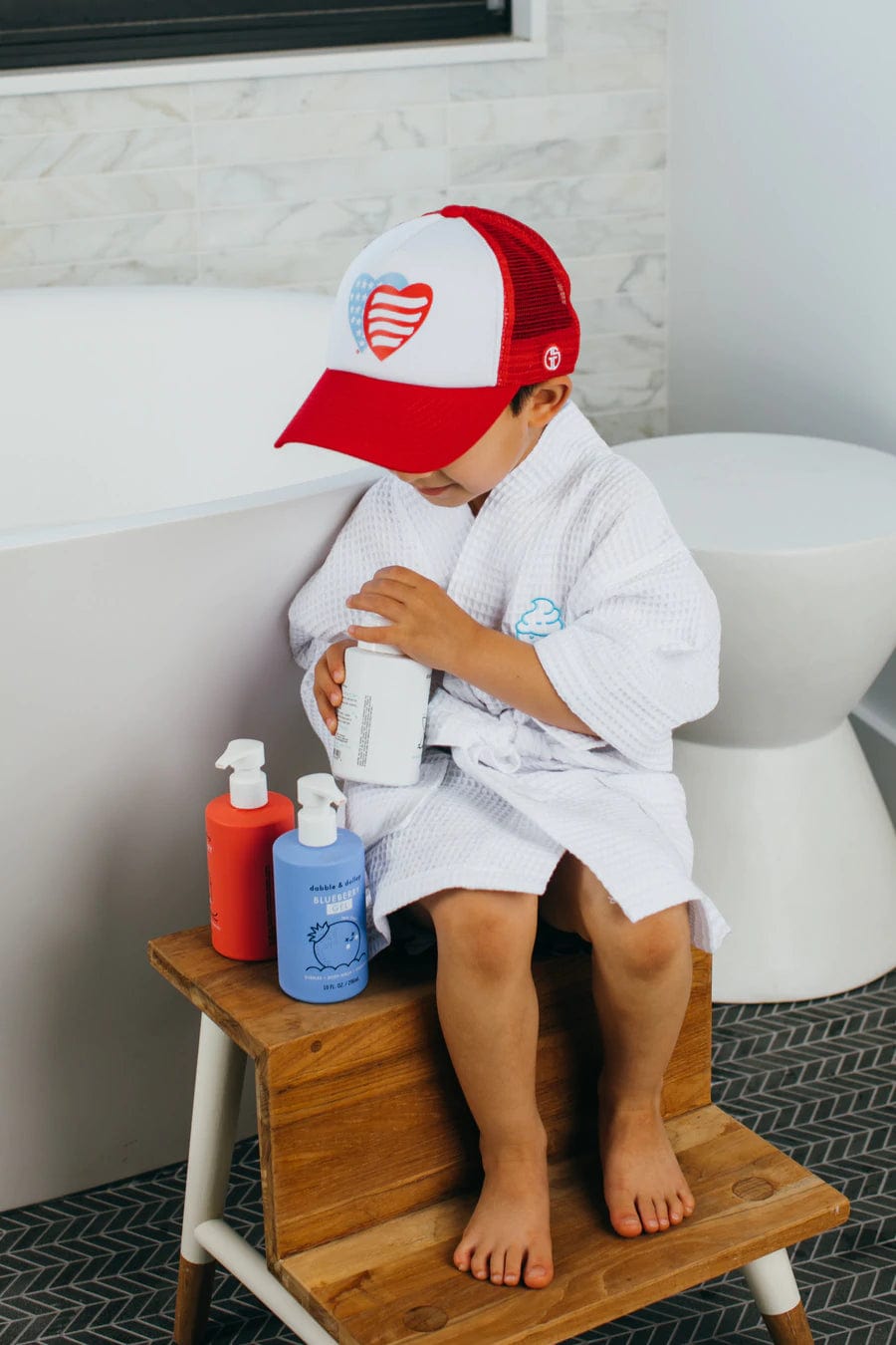 Blueberry - Shampoo, Body Wash & Bubble Bath Dabble & Dollop Lil Tulips