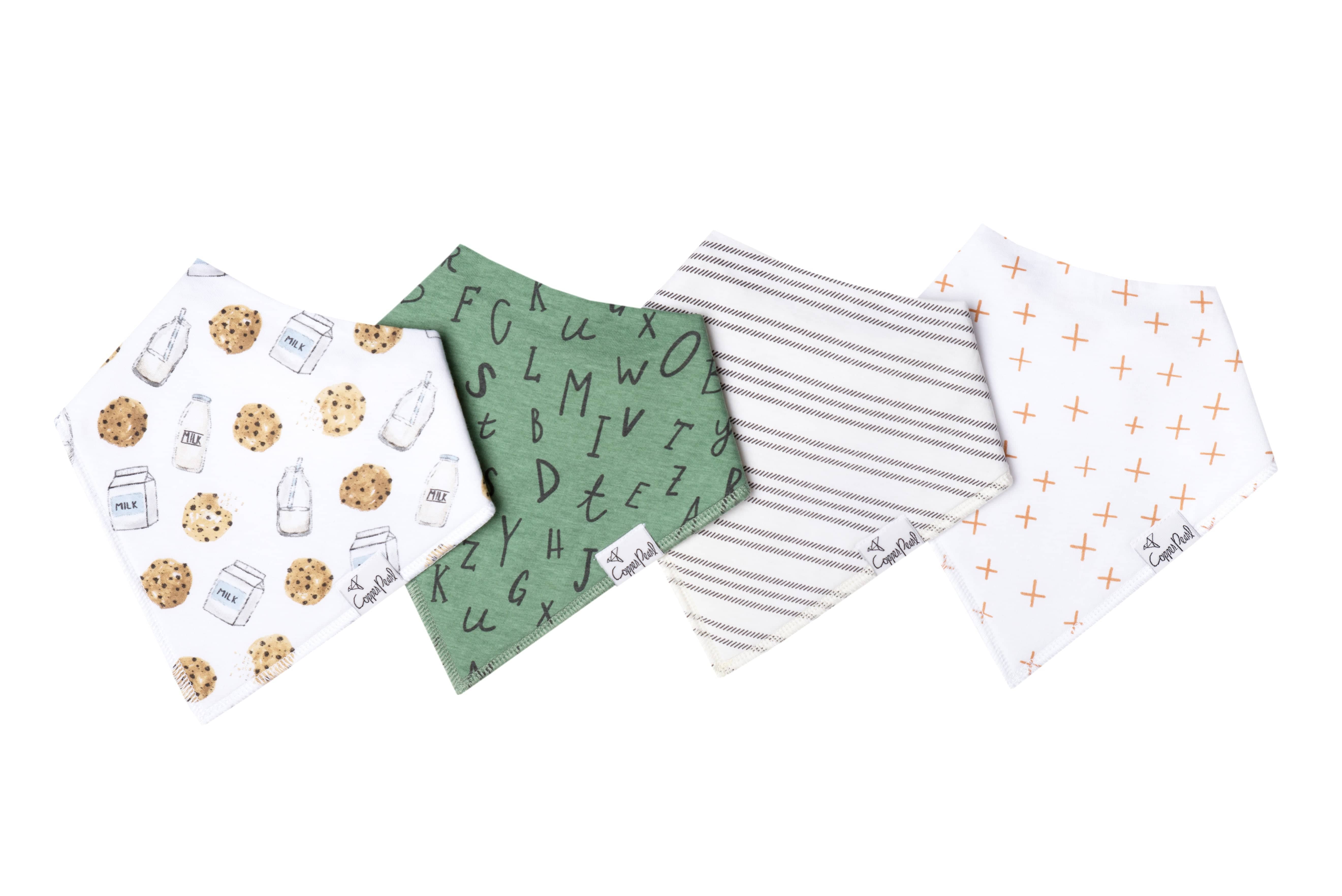 Chip Bandana Bibs Copper Pearl Lil Tulips