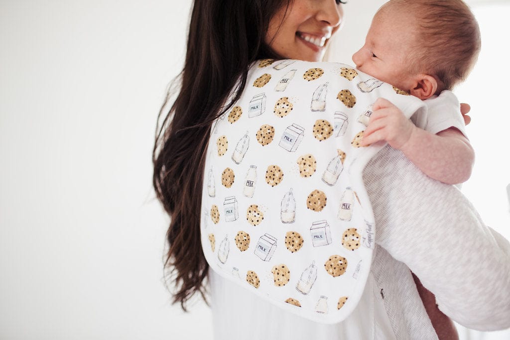 Chip Burp Cloth Set Copper Pearl Lil Tulips