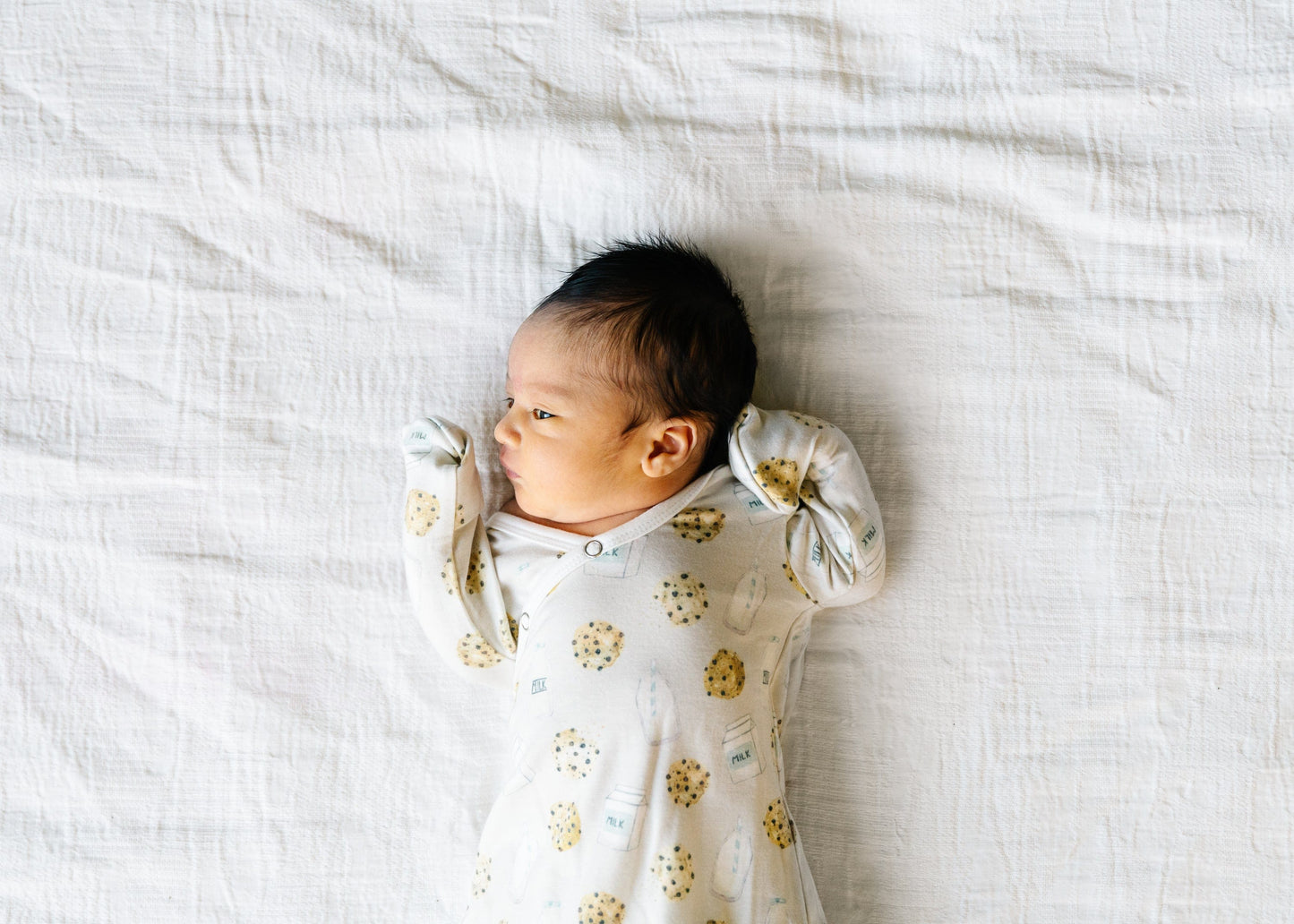 Chip Newborn Knotted Gown Copper Pearl Lil Tulips