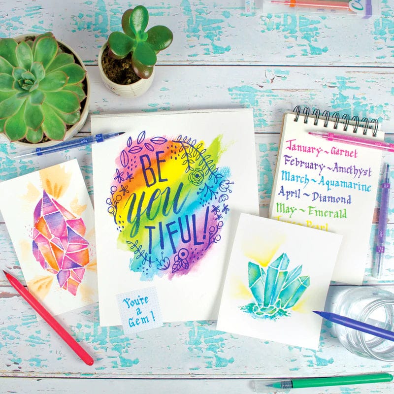 Chroma Blends Watercolor Brush Markers OOLY Lil Tulips