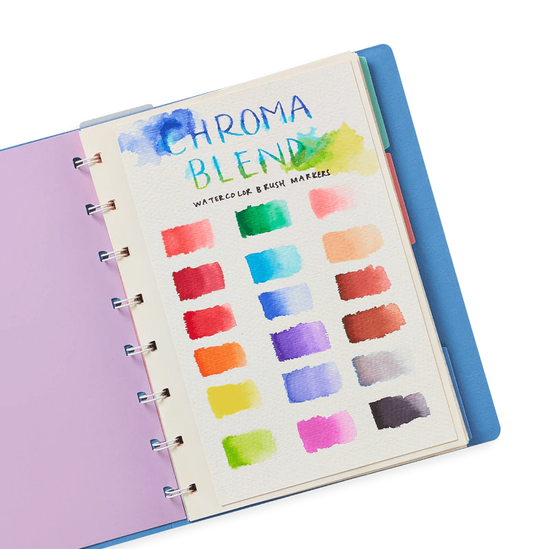 Chroma Blends Watercolor Brush Markers OOLY Lil Tulips