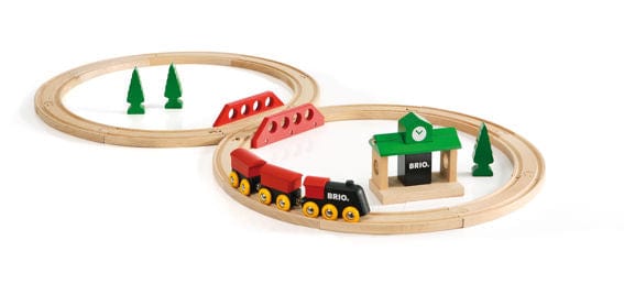 Classic Figure 8 Train Set Brio Lil Tulips