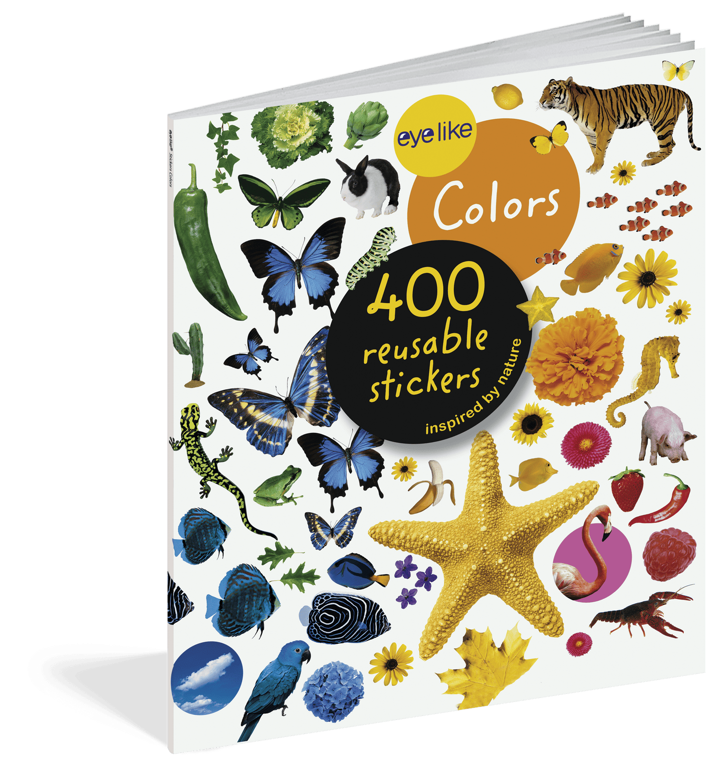 Colors Eyelike Reusable Stickers Workman Publishing Lil Tulips