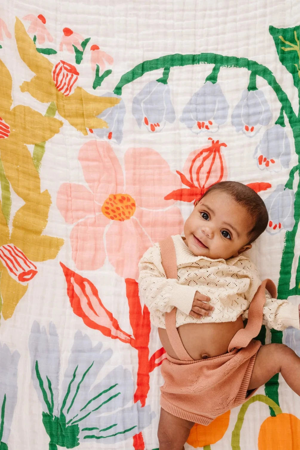 Cottage Garden Quilt Clementine Kids Lil Tulips