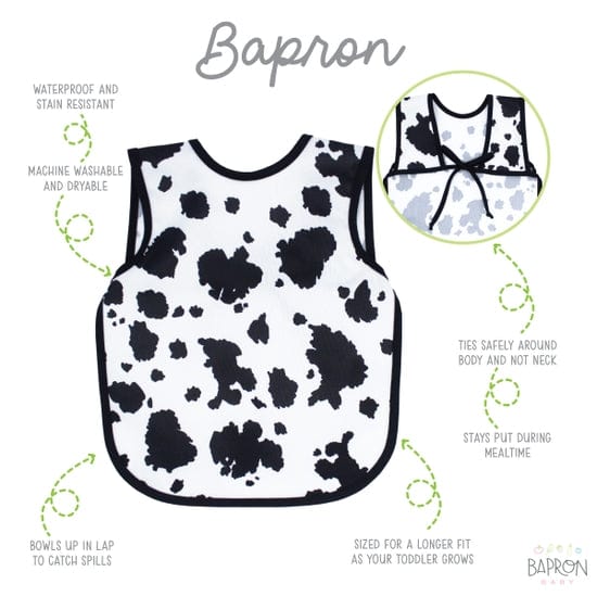 Cowhide Bapron BapronBaby Lil Tulips