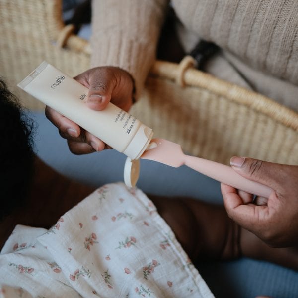 Diaper Cream Applicator (Soft Lilac) Mushie Lil Tulips