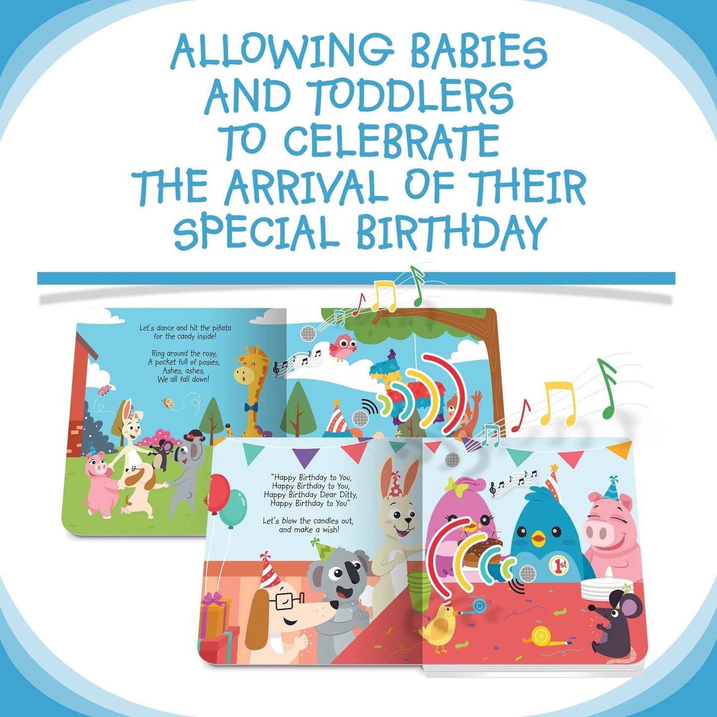 Ditty Bird Baby Sound Book: Happy Birthday Ditty Bird Book Lil Tulips