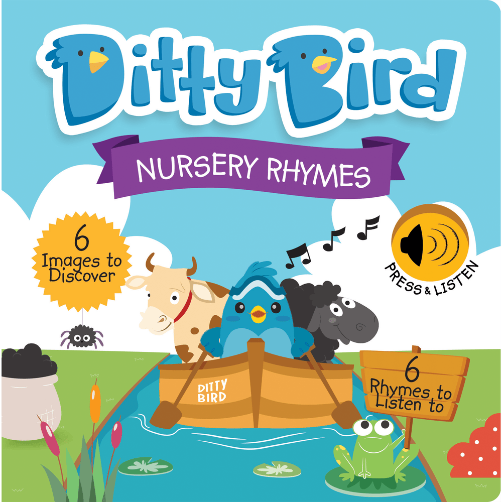 Ditty Bird Baby Sound Book: Nursery Rhymes Ditty Bird Book Lil Tulips
