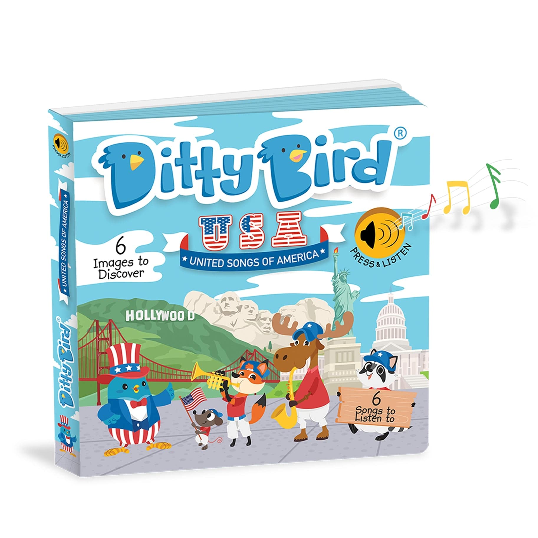 Ditty Bird Baby Sound Book: United Songs of America Ditty Bird Book Lil Tulips