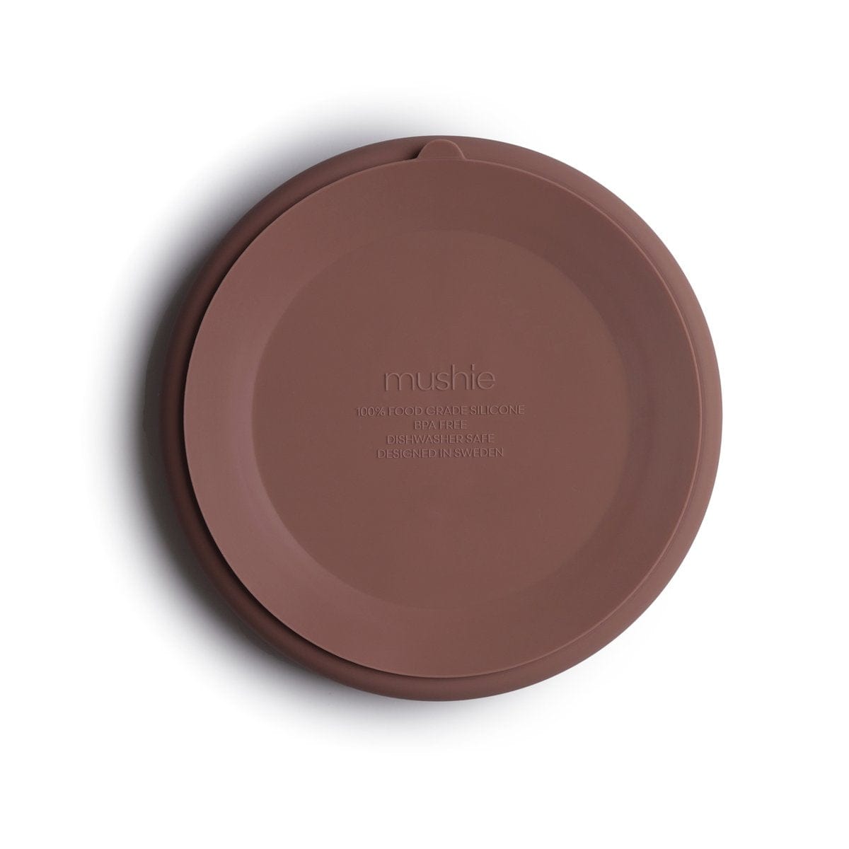 Divided Silicone Suction Plate (Cloudy Mauve) Mushie Lil Tulips