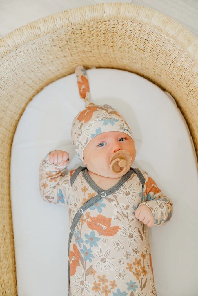 Eden Top Knot Hat Copper Pearl Copper Pearl Lil Tulips