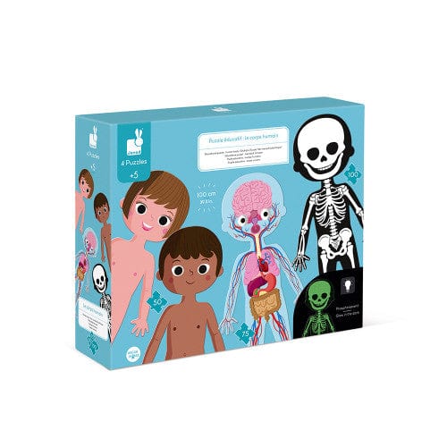 Educational Puzzle Human Body Janod Lil Tulips