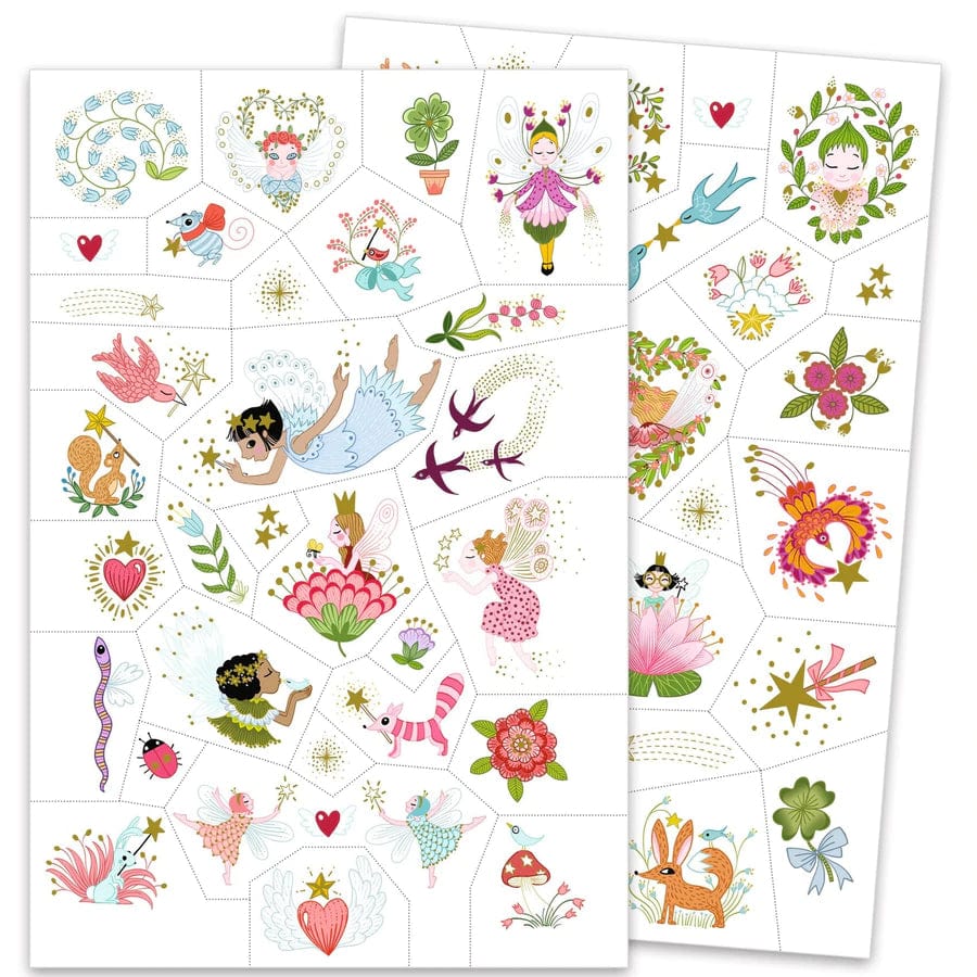 Fairy Friends Temporary Tattoos Djeco Lil Tulips