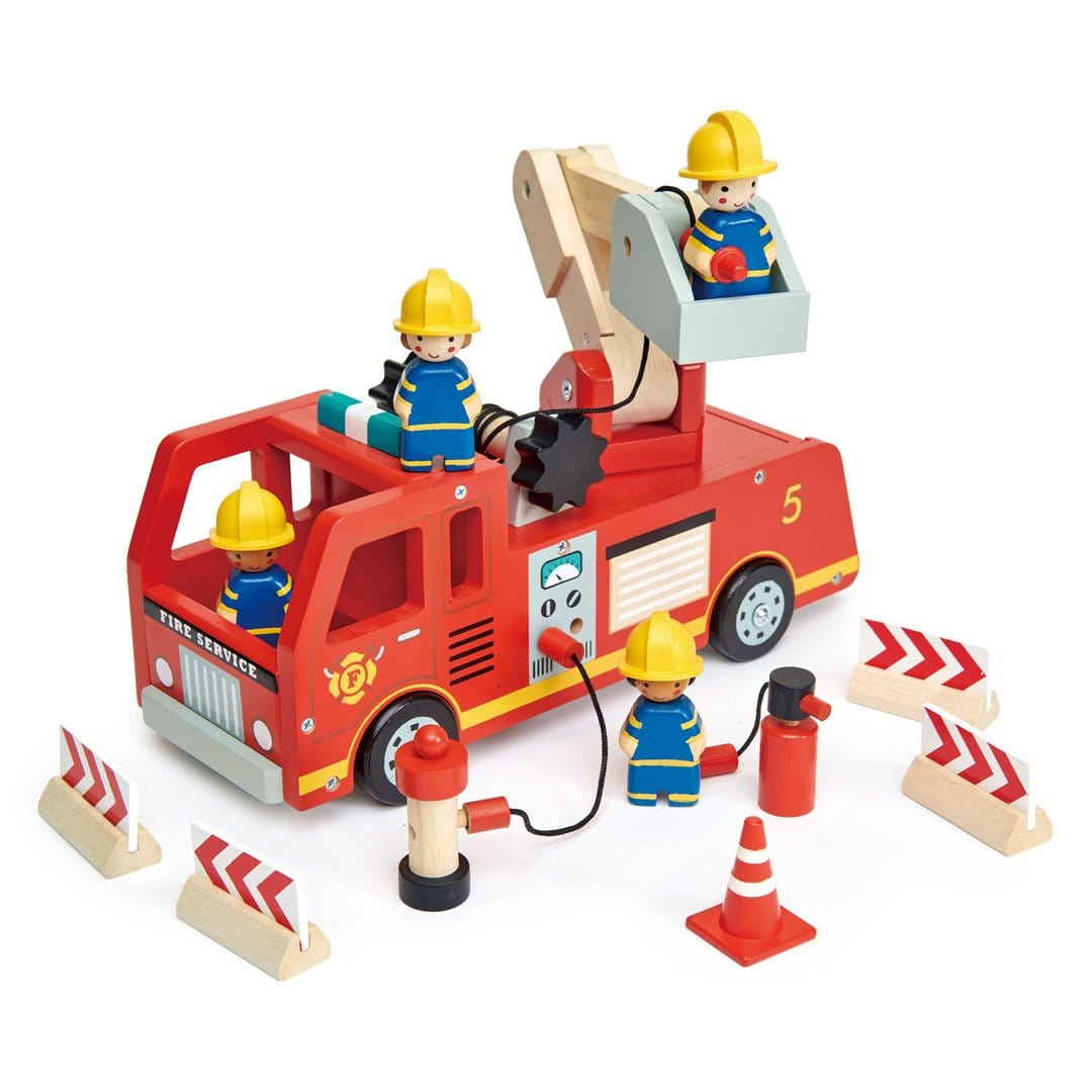 Fire Engine Tender Leaf Lil Tulips