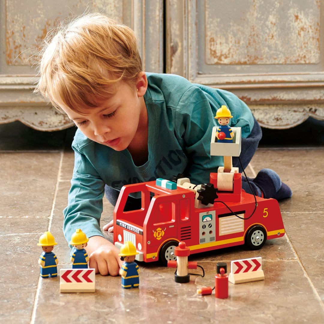 Fire Engine Tender Leaf Lil Tulips